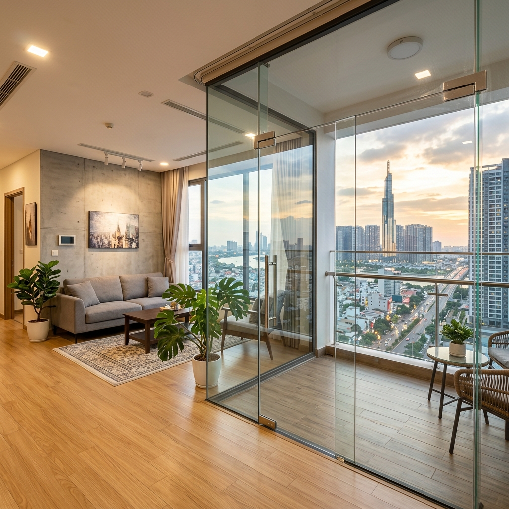 Tại sao không nên dùng cửa kính cường lực kém chất lượng? - Bài học đắt giá cho mọi gia chủ