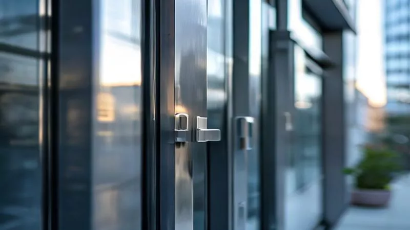 Mẫu cửa nhôm cho chung cư cao tầng: An toàn và thẩm mỹ