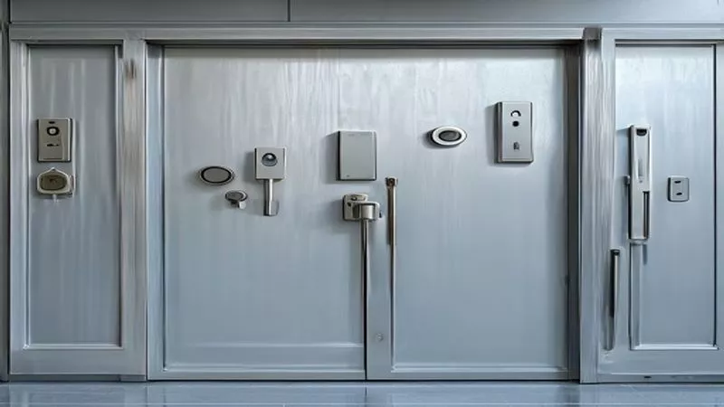 Hình ảnh thiết kế nội thất Phụ kiện cửa nhôm: Khoá, bản lề, ray trượt loại nào tốt?